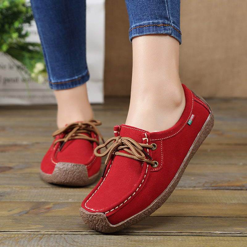 💐Women Mom Loafers Casual Flat Shoes