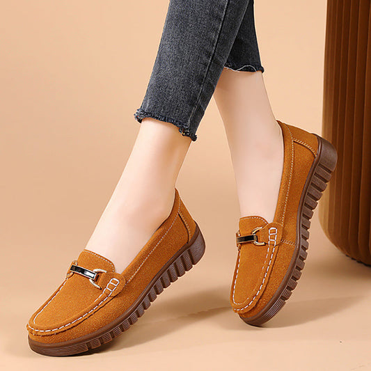 🔥Last Day 69% OFF🔥Women’s Comfortable Loafers Soft Sole Slip-On Flats with Buckle