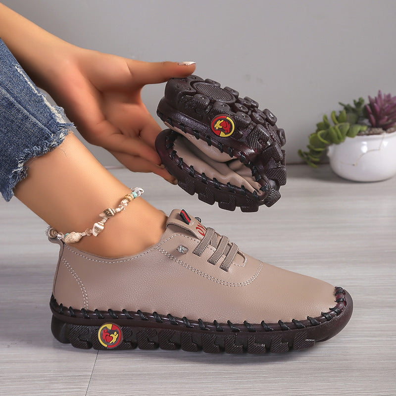 ✨5-Star Fall Sneakers✨Women's 2025 All-Season Low Top Lace-Up Sneakers Casual Shoes