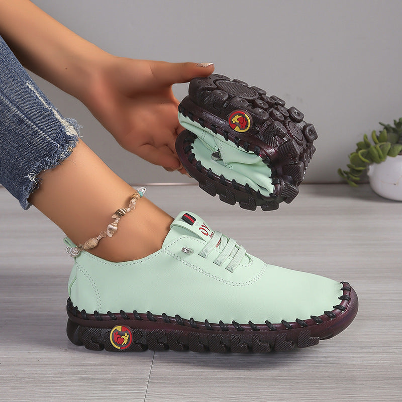 ✨5-Star Fall Sneakers✨Women's 2025 All-Season Low Top Lace-Up Sneakers Casual Shoes