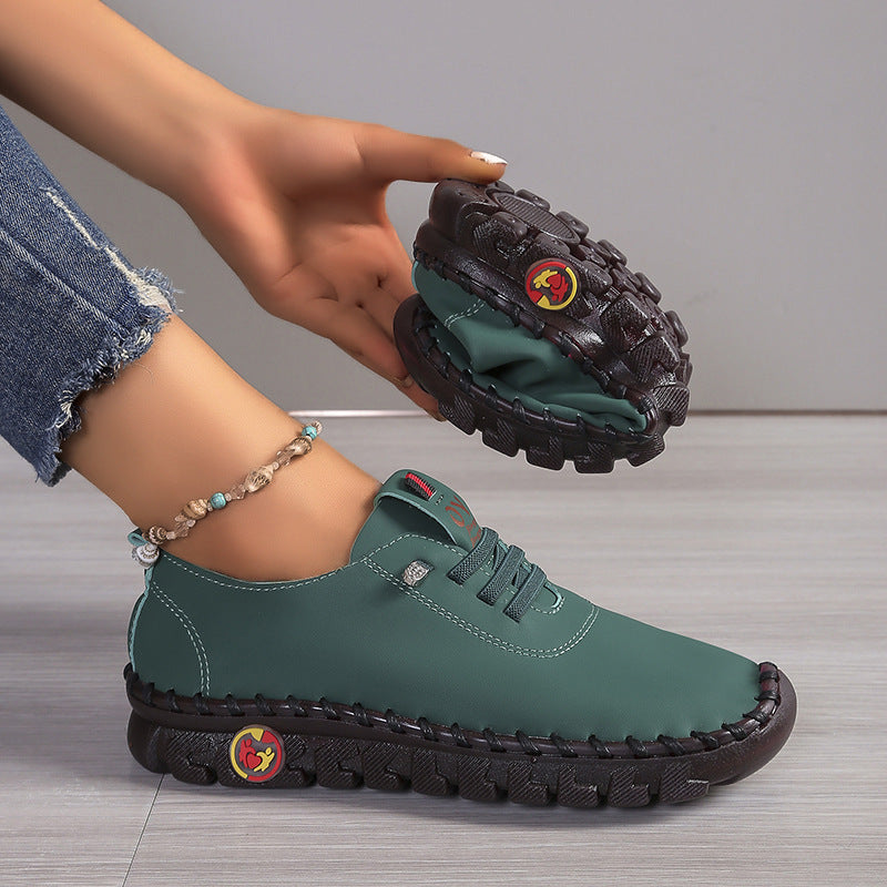 ✨5-Star Fall Sneakers✨Women's 2025 All-Season Low Top Lace-Up Sneakers Casual Shoes