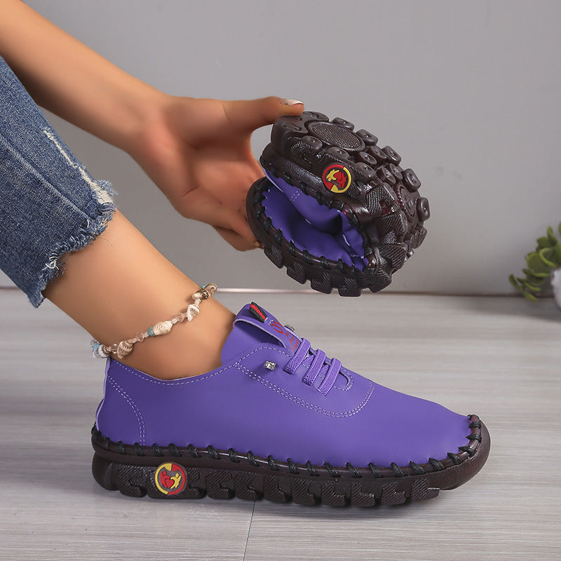 ✨5-Star Fall Sneakers✨Women's 2025 All-Season Low Top Lace-Up Sneakers Casual Shoes