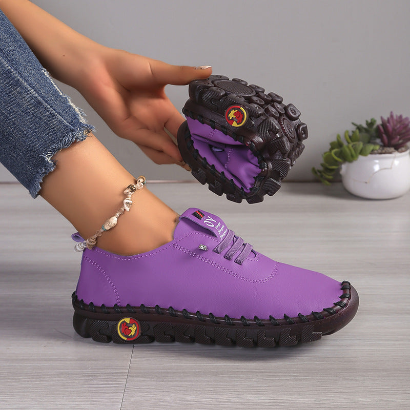 ✨5-Star Fall Sneakers✨Women's 2025 All-Season Low Top Lace-Up Sneakers Casual Shoes