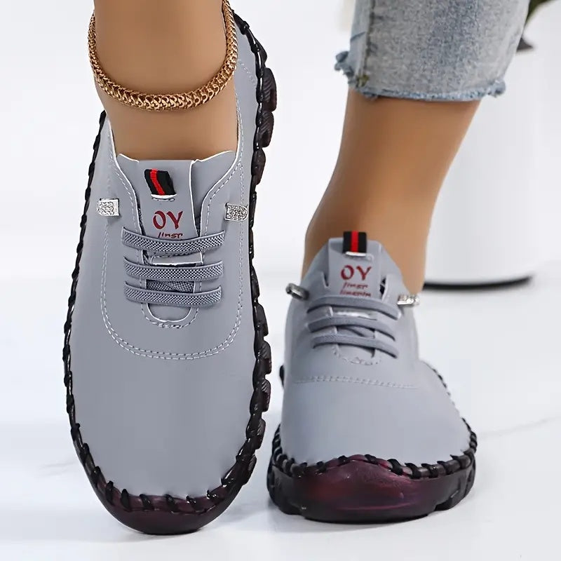 ✨5-Star Fall Sneakers✨Women's 2025 All-Season Low Top Lace-Up Sneakers Casual Shoes