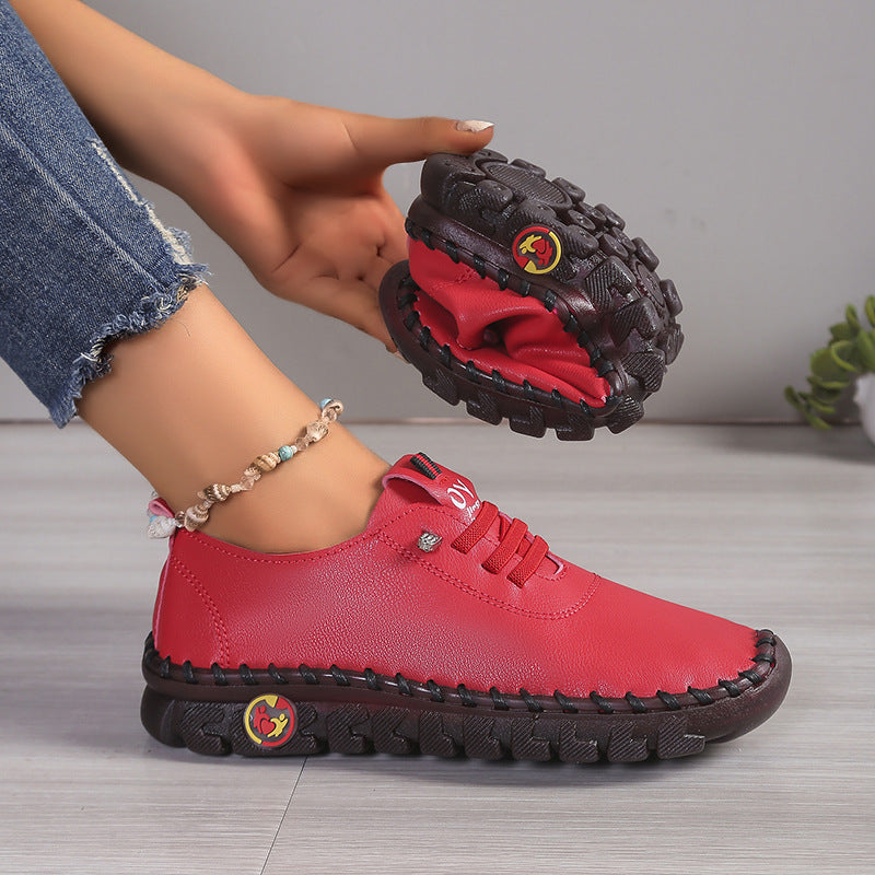 ✨5-Star Fall Sneakers✨Women's 2025 All-Season Low Top Lace-Up Sneakers Casual Shoes