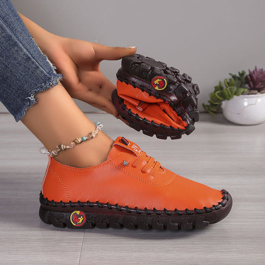 ✨5-Star Fall Sneakers✨Women's 2025 All-Season Low Top Lace-Up Sneakers Casual Shoes