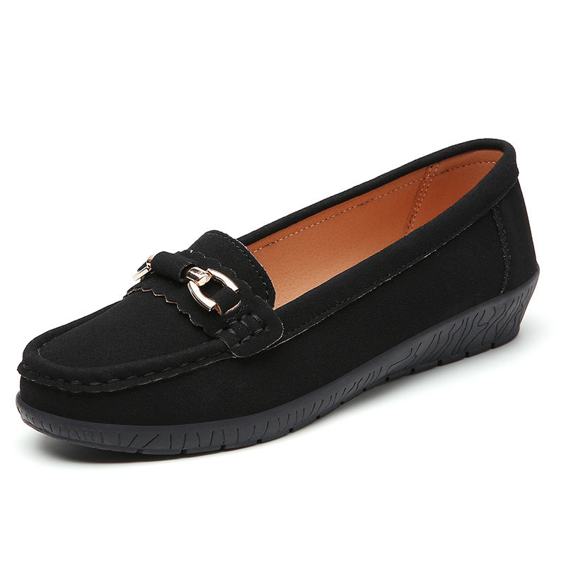 🔥Last Day 69% OFF🔥Women’s Comfortable Loafers Soft Sole Slip-On Flats with Buckle