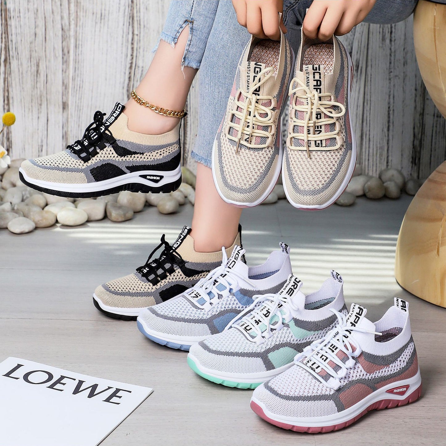 ⭐️Last Day 69% OFF⭐️Women's Plus Size Lightweight Casual Sneakers